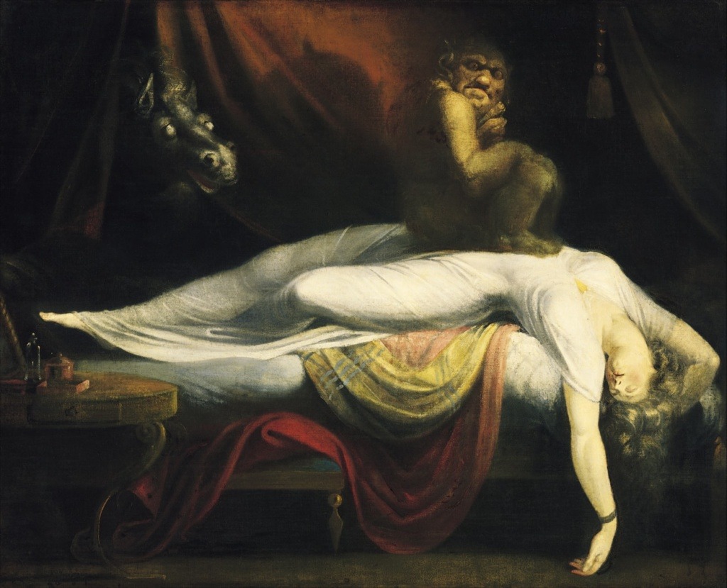 Paralysie du sommeil dans les peintures de Henry Fuseli et Francis Bacon