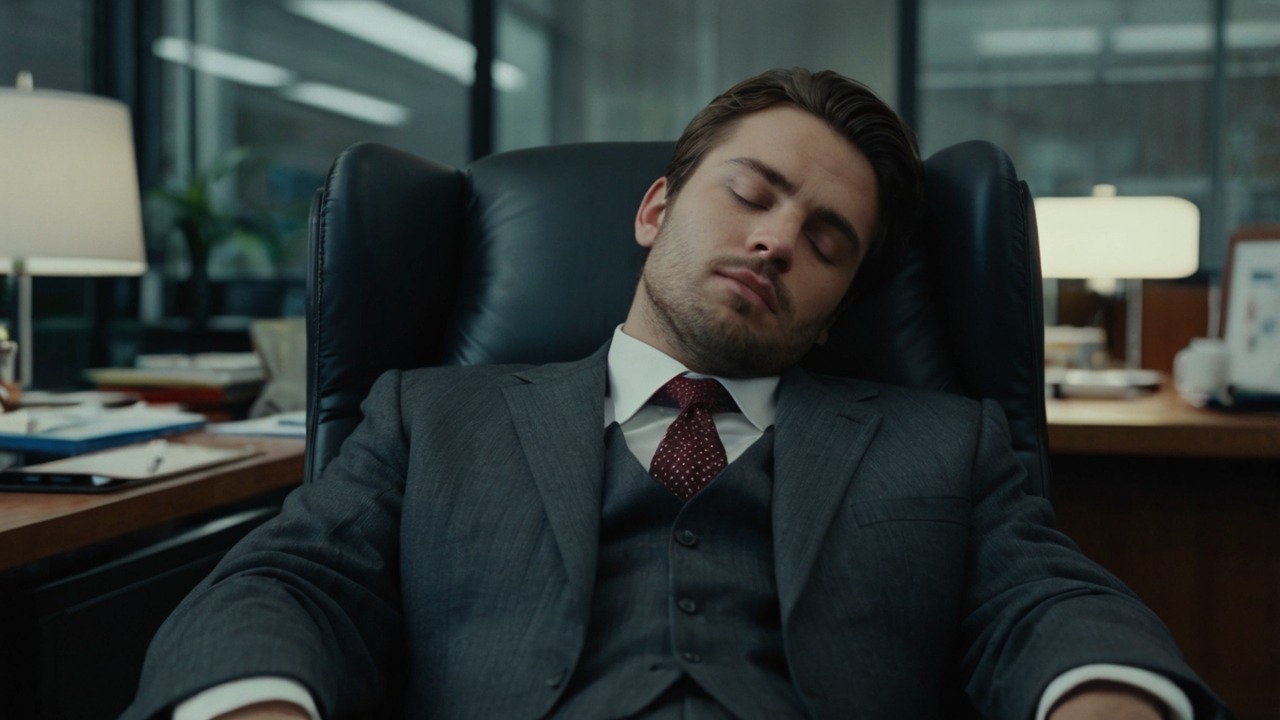 Leonardo_Kino_XL_A_30yearold_man_in_a_business_suit_sleeping_i_1 - Phase Today - Lucid Dreaming and Sleep Paralysis News