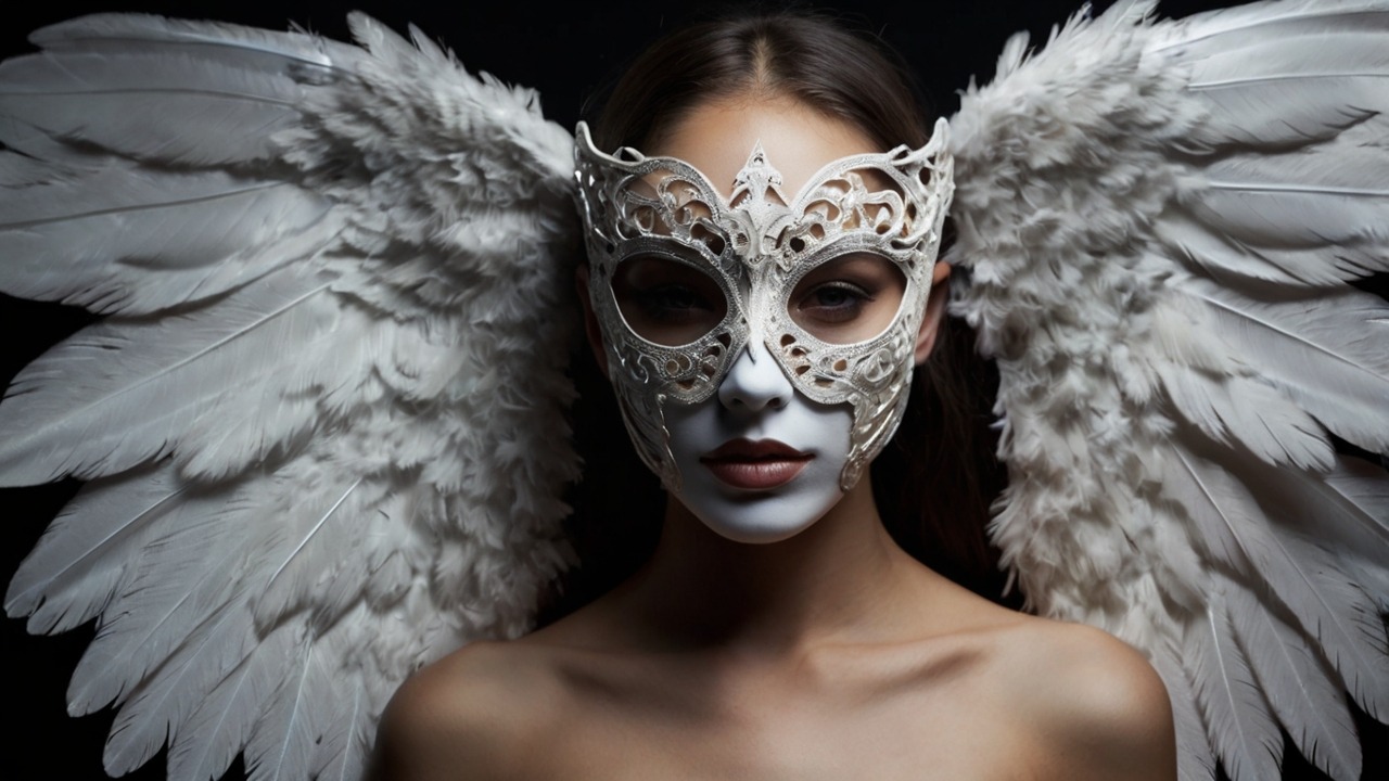 Leonardo_Kino_XL_a_young_woman_with_a_white_mask_on_her_face_a_0 - Phase Today - Lucid Dreaming and Sleep Paralysis News