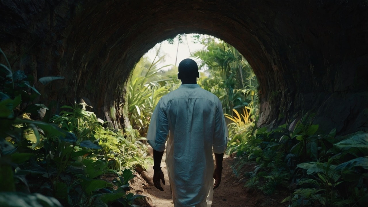 Leonardo_Kino_XL_A_30yearold_African_man_in_white_clothes_walk_1 - Phase Today - Lucid Dreaming and Sleep Paralysis News